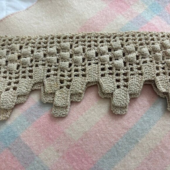 Antique Vintage Crochet Trim Edging Lot of 3 - Picture 8 of 10